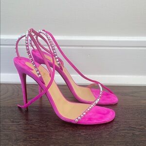 Christian Louboutin Pink Sandals Size 41
